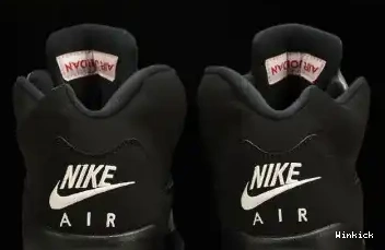 METALLIC AIR BLACK 5 JORDAN (2016) 845035-003 0610